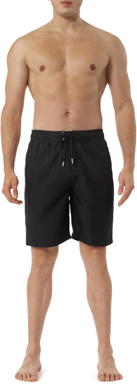 Bañador para hombre de secado rápido boardshorts para hombre, trajes de baño para hombre con forro de malla - Imagen 71 de 127
