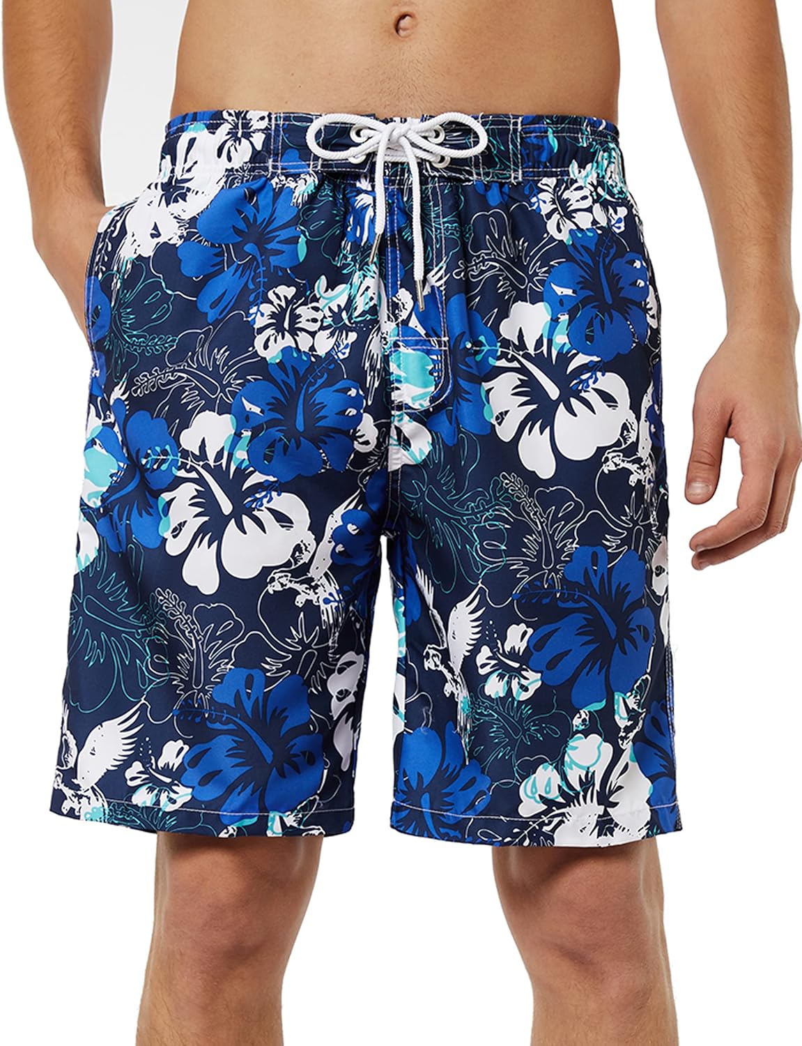 Bañador para hombre de secado rápido boardshorts para hombre, trajes de baño para hombre con forro de malla - Imagen 81 de 127