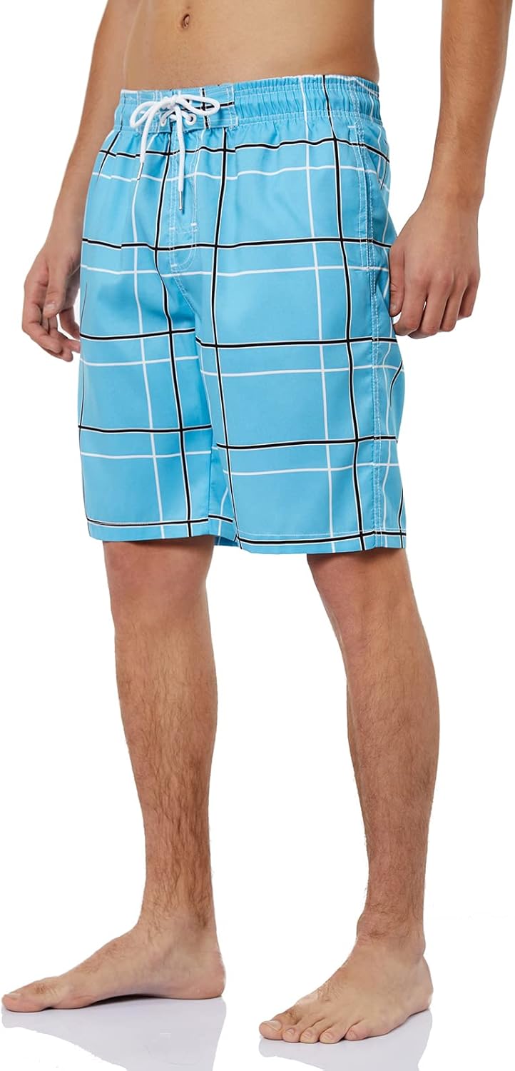Bañador para hombre de secado rápido boardshorts para hombre, trajes de baño para hombre con forro de malla - Imagen 86 de 127