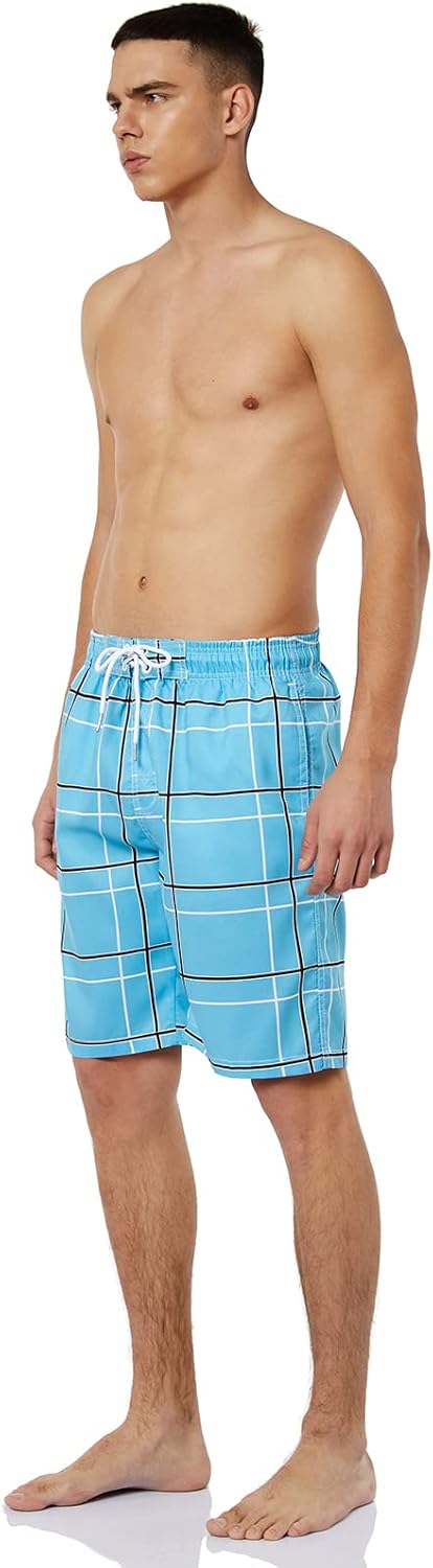 Bañador para hombre de secado rápido boardshorts para hombre, trajes de baño para hombre con forro de malla - Imagen 87 de 127