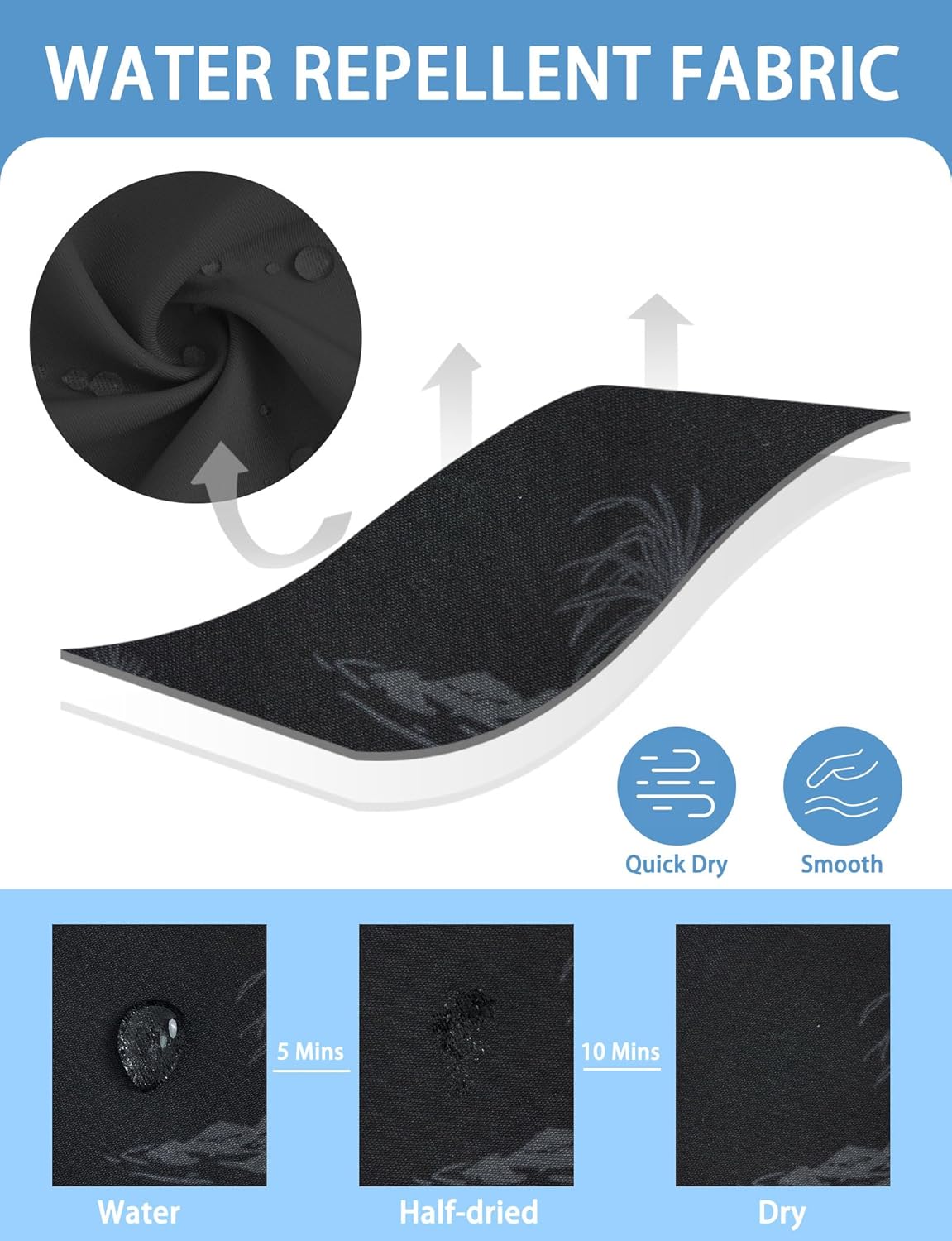 Mens Swim Trunks with Compression Liner 9'' Inseam Quick Dry Swimsuit Shorts - Picture 75 of 155