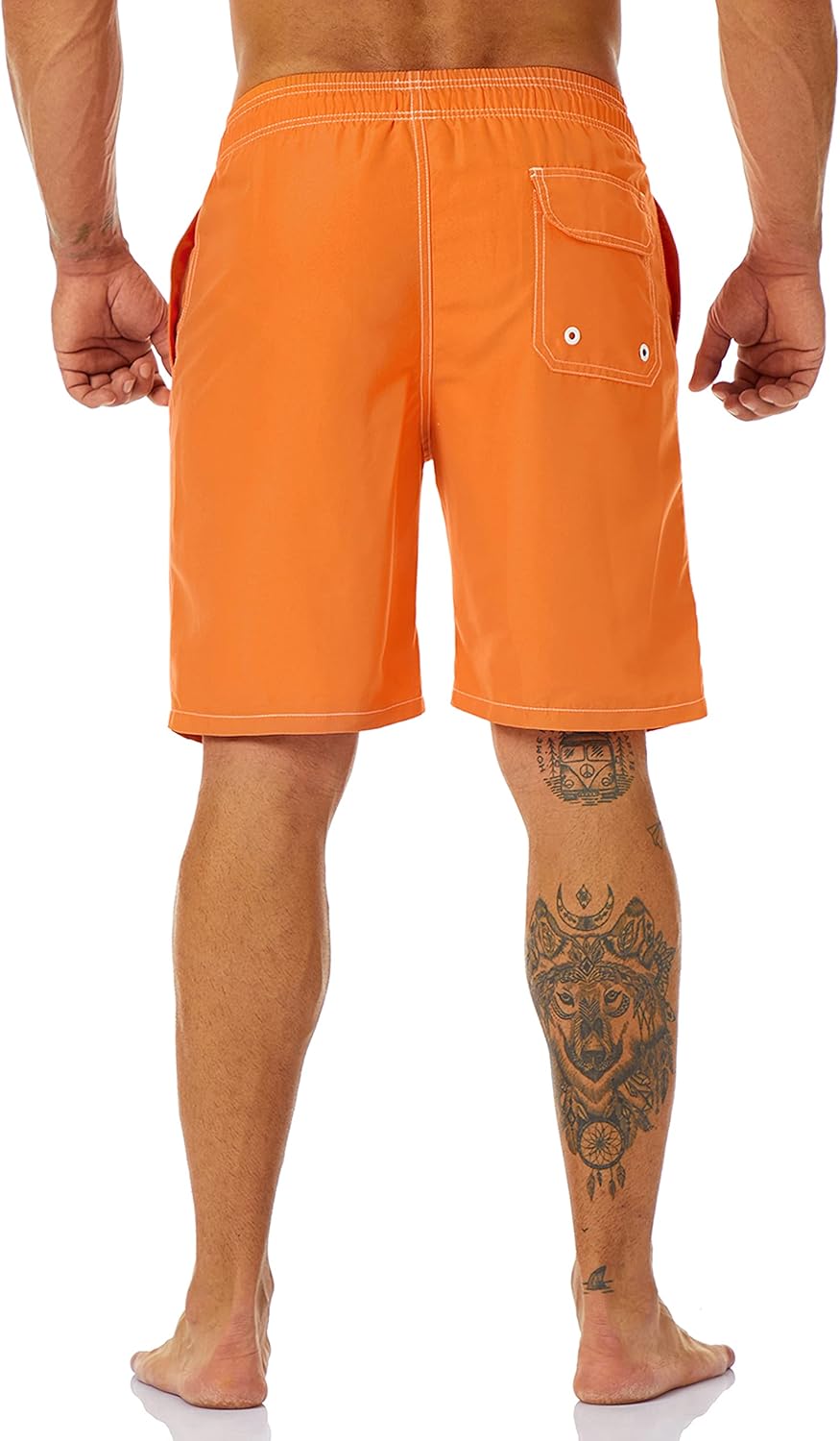 Bañador para hombre de secado rápido boardshorts para hombre, trajes de baño para hombre con forro de malla - Imagen 92 de 127