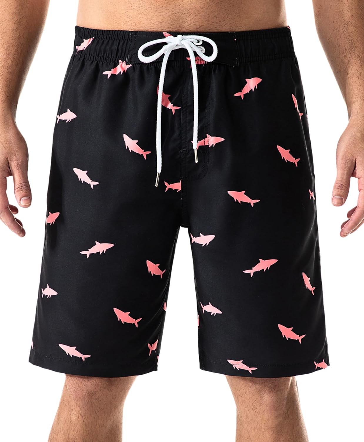 Bañador para hombre de secado rápido boardshorts para hombre, trajes de baño para hombre con forro de malla - Imagen 94 de 127