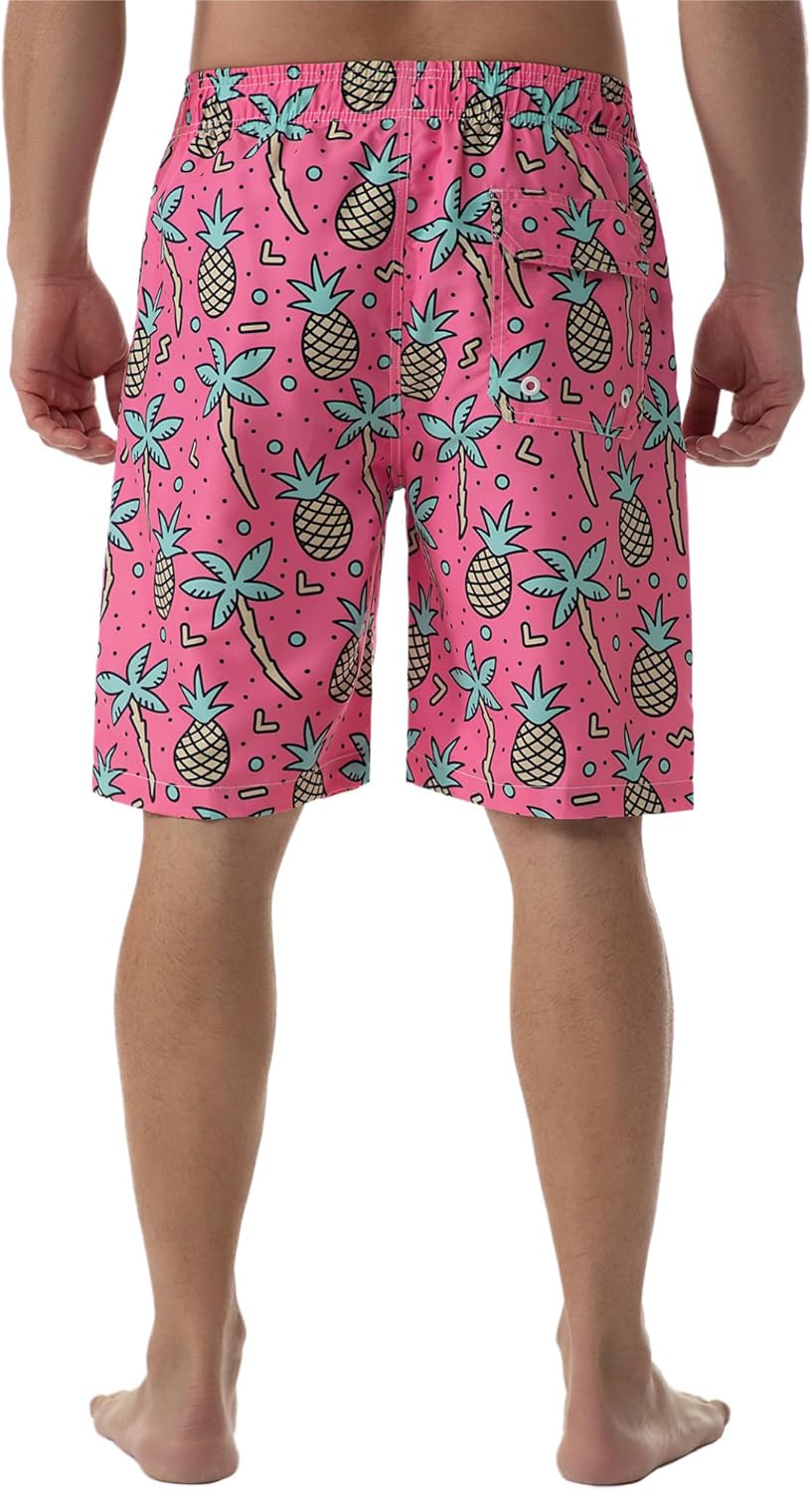 Bañador para hombre de secado rápido boardshorts para hombre, trajes de baño para hombre con forro de malla - Imagen 100 de 127