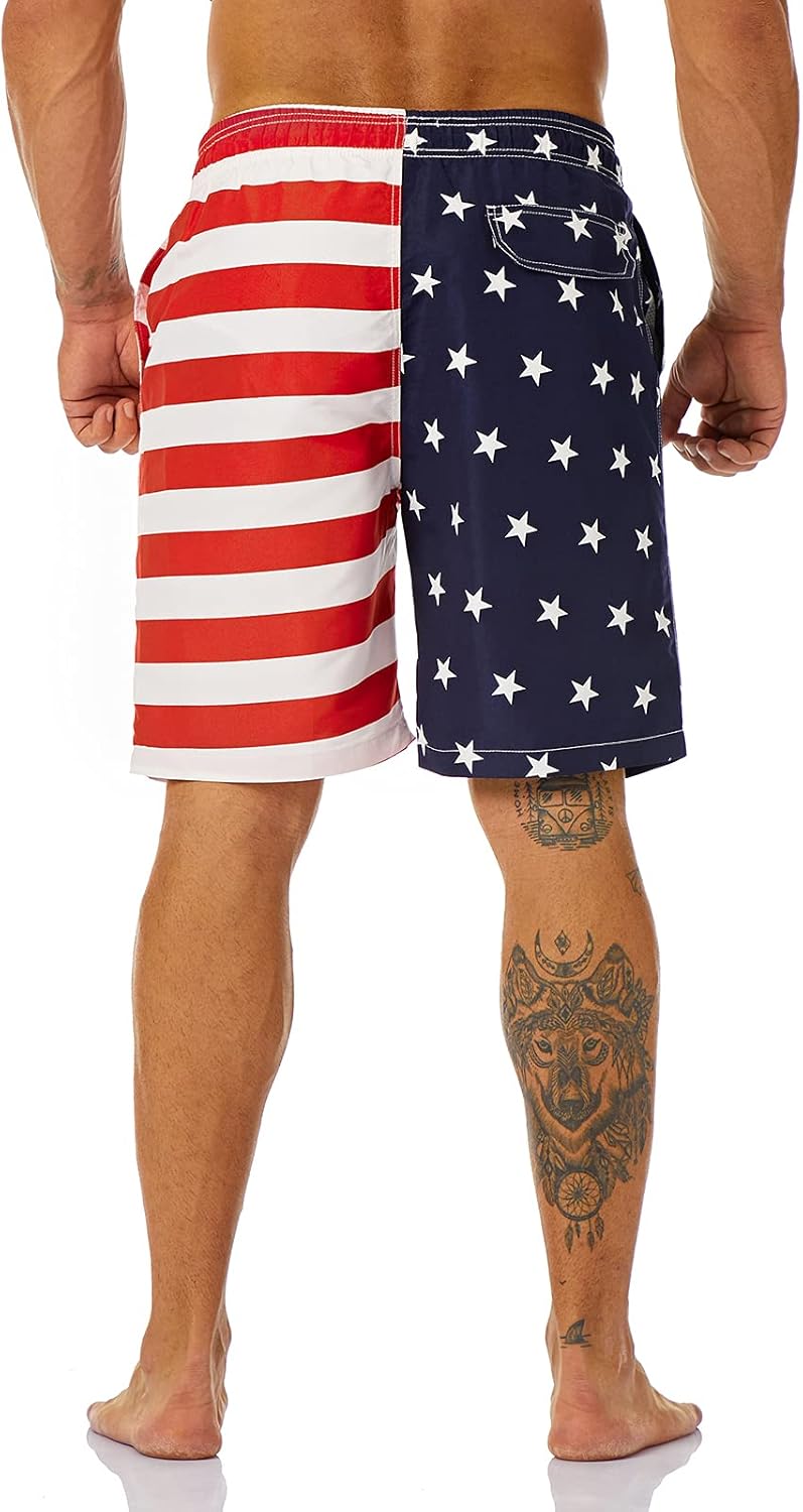 Bañador para hombre de secado rápido boardshorts para hombre, trajes de baño para hombre con forro de malla - Imagen 108 de 127