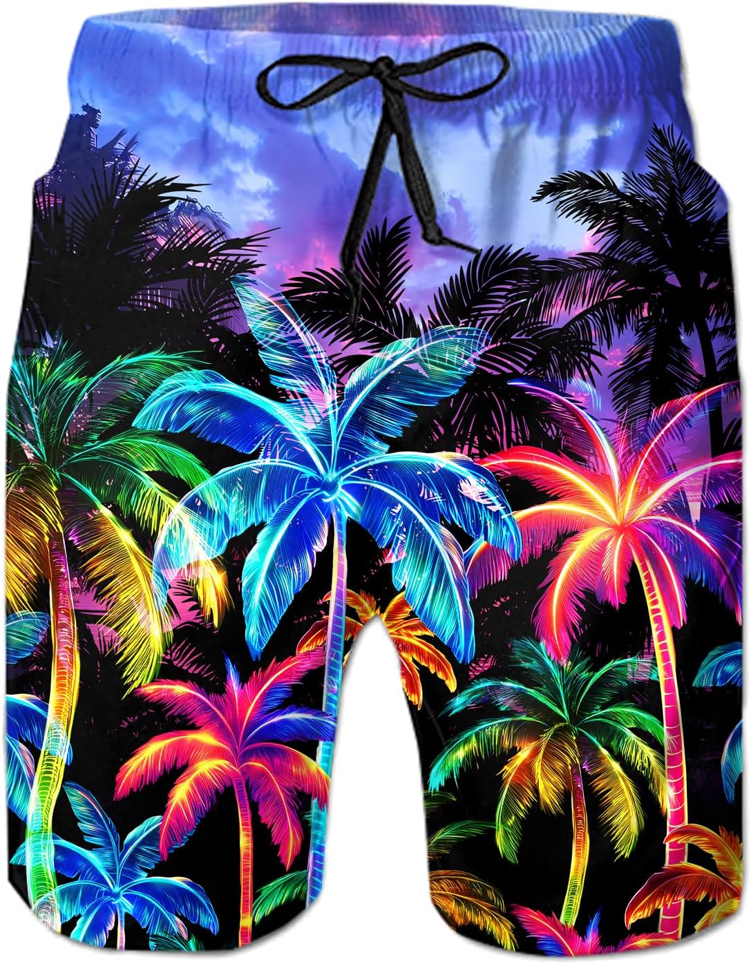 Herren Badehose schnelltrocknend Boardshorts Badeanzug mit Taschen Netzfutter - Bild 29 von 85
