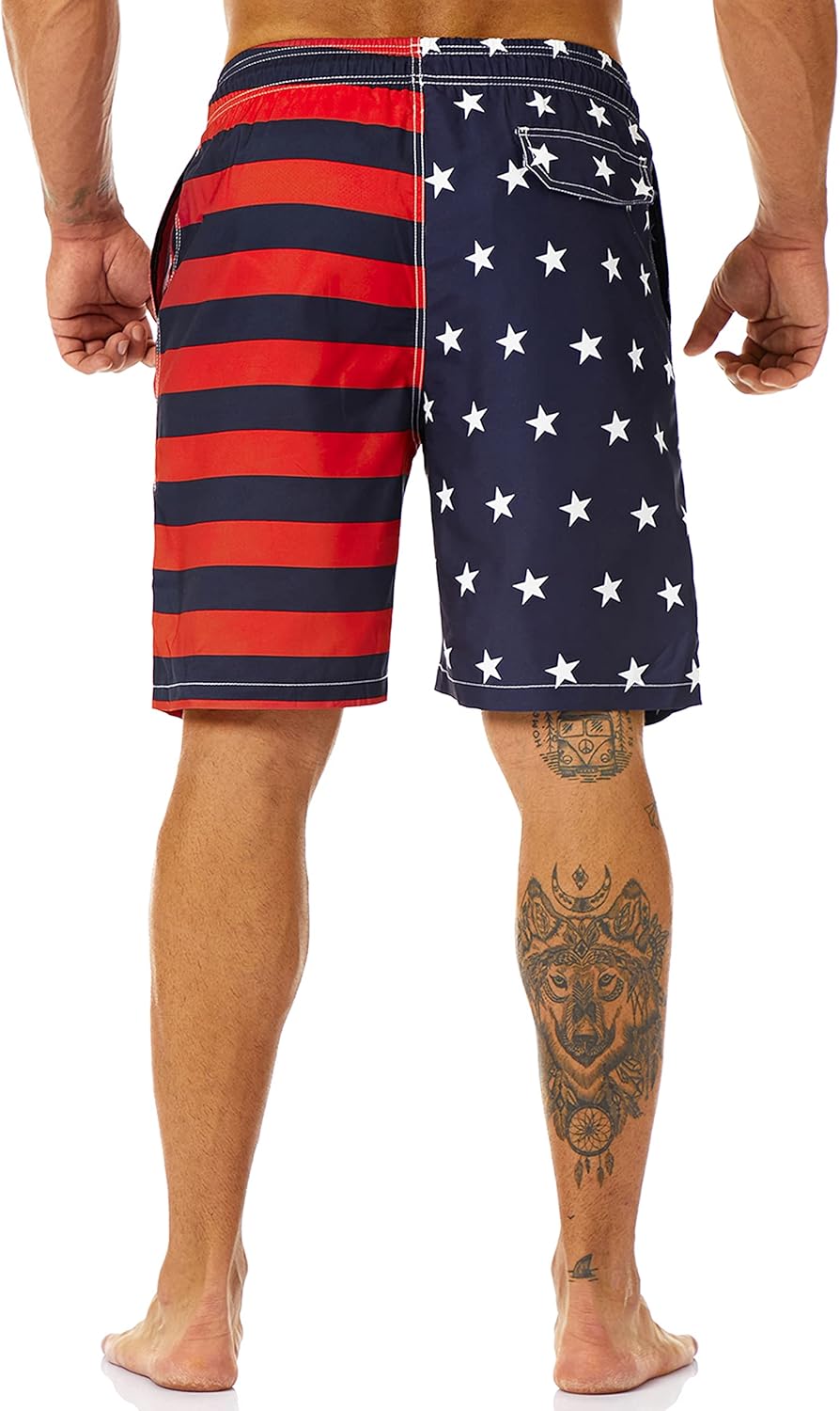 Bañador para hombre de secado rápido boardshorts para hombre, trajes de baño para hombre con forro de malla - Imagen 111 de 127
