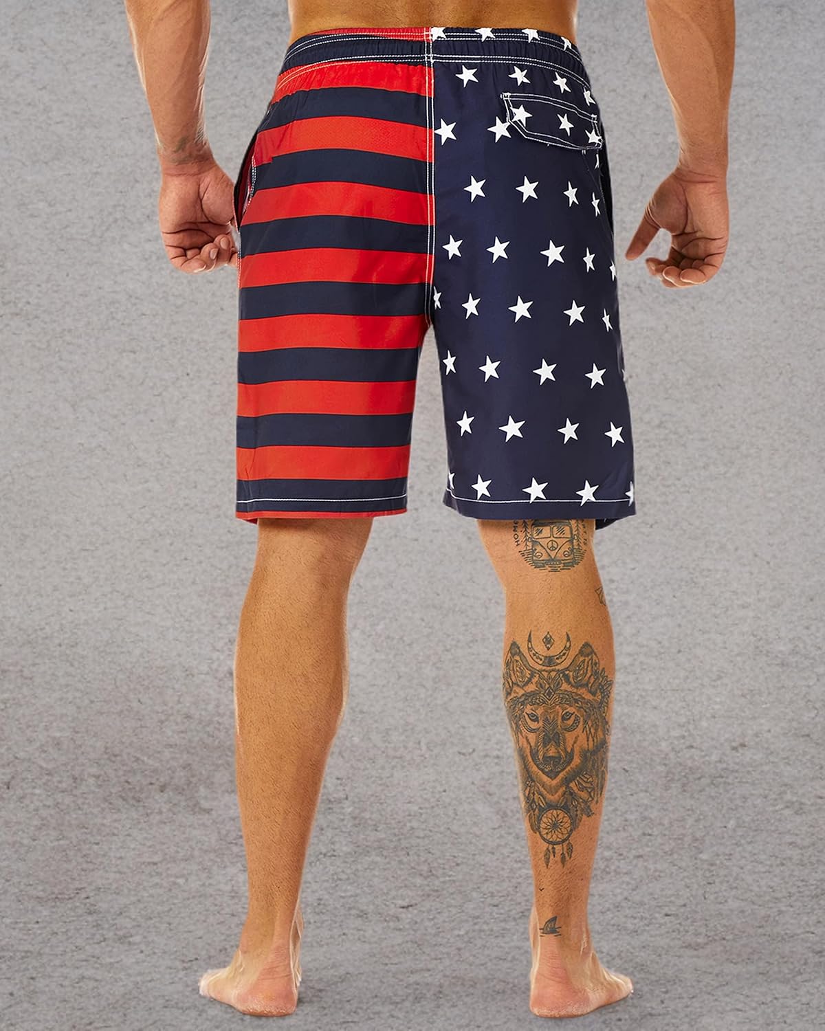Bañador para hombre de secado rápido boardshorts para hombre, trajes de baño para hombre con forro de malla - Imagen 112 de 127