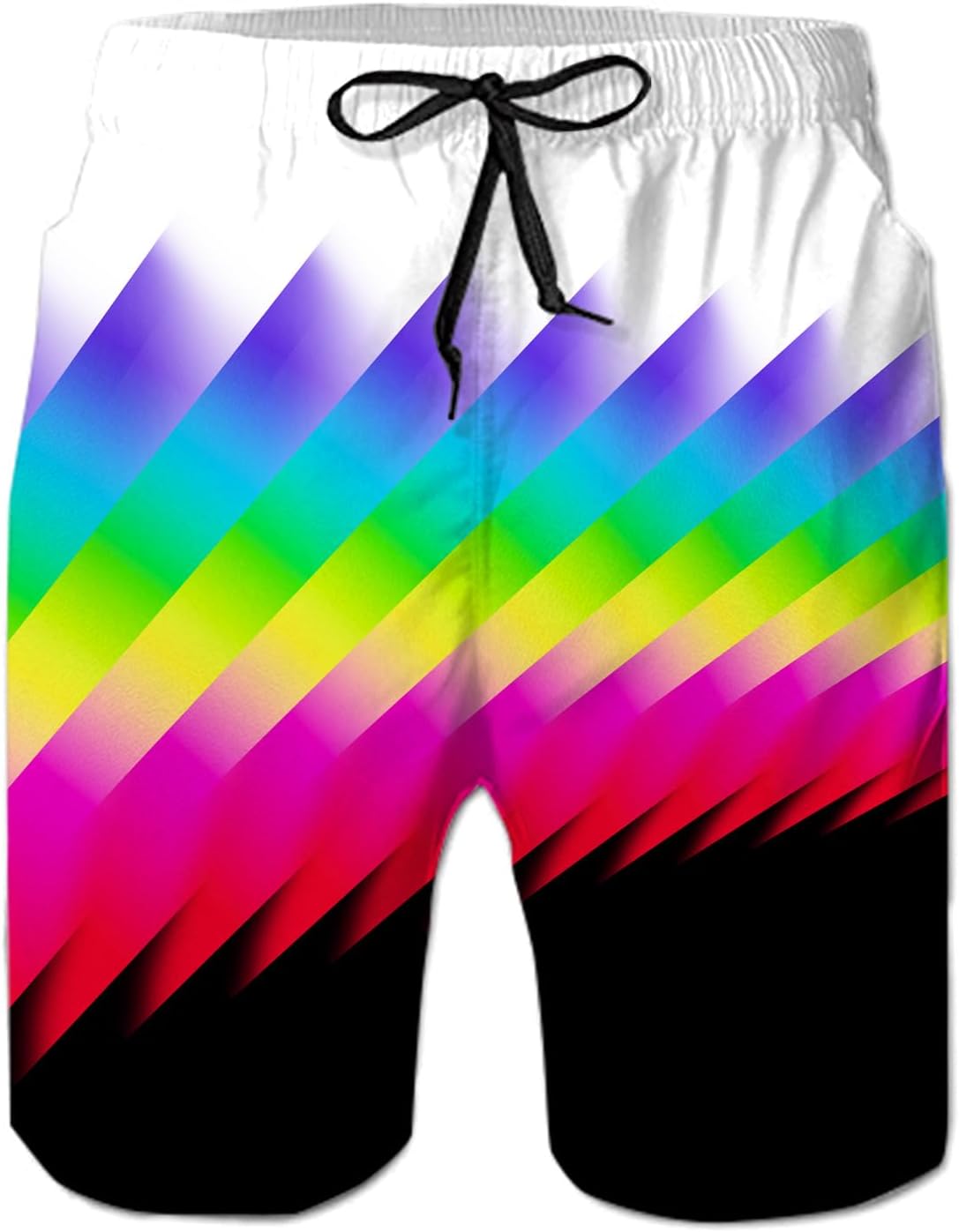 Herren Badehose schnelltrocknend Boardshorts Badeanzug mit Taschen Netzfutter - Bild 40 von 85