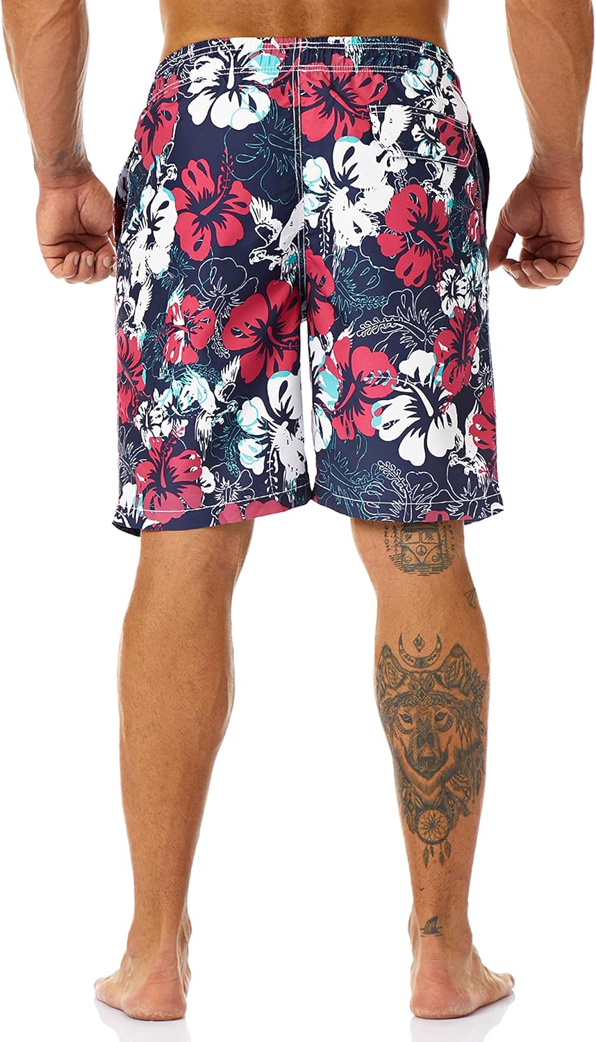 Bañador para hombre de secado rápido boardshorts para hombre, trajes de baño para hombre con forro de malla - Imagen 116 de 127