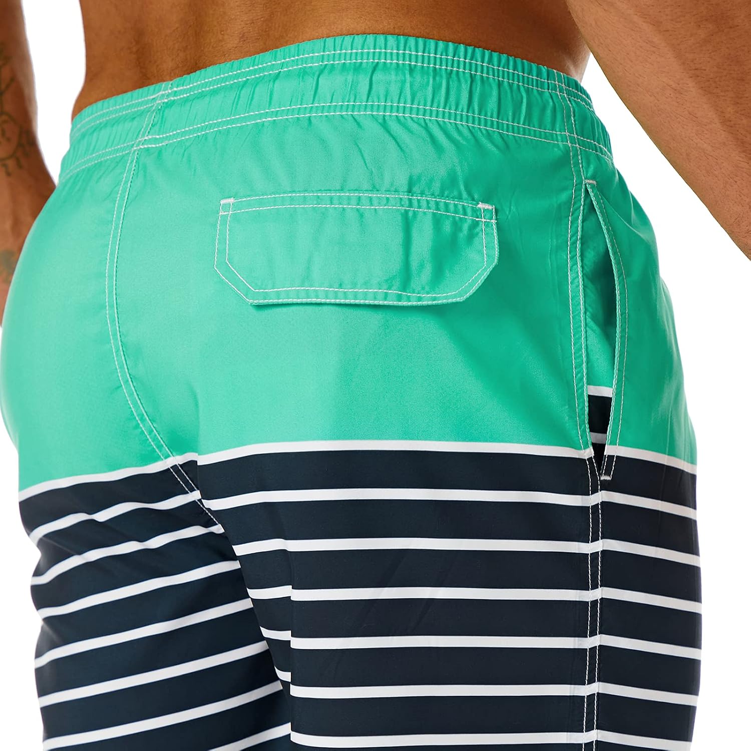 Bañador para hombre de secado rápido boardshorts para hombre, trajes de baño para hombre con forro de malla - Imagen 125 de 127