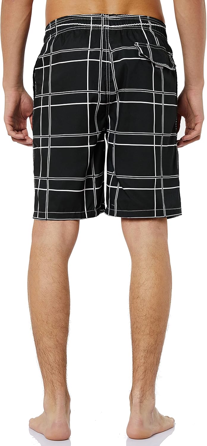 Bañador para hombre de secado rápido boardshorts para hombre, trajes de baño para hombre con forro de malla - Imagen 127 de 127