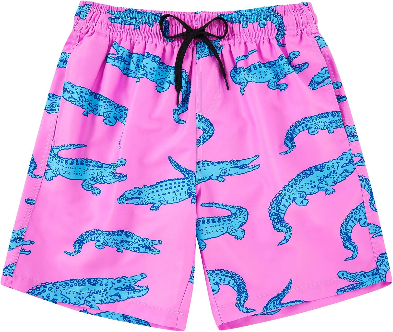 Herren Badehose schnelltrocknend Boardshorts Badeanzug mit Taschen Netzfutter - Bild 46 von 85