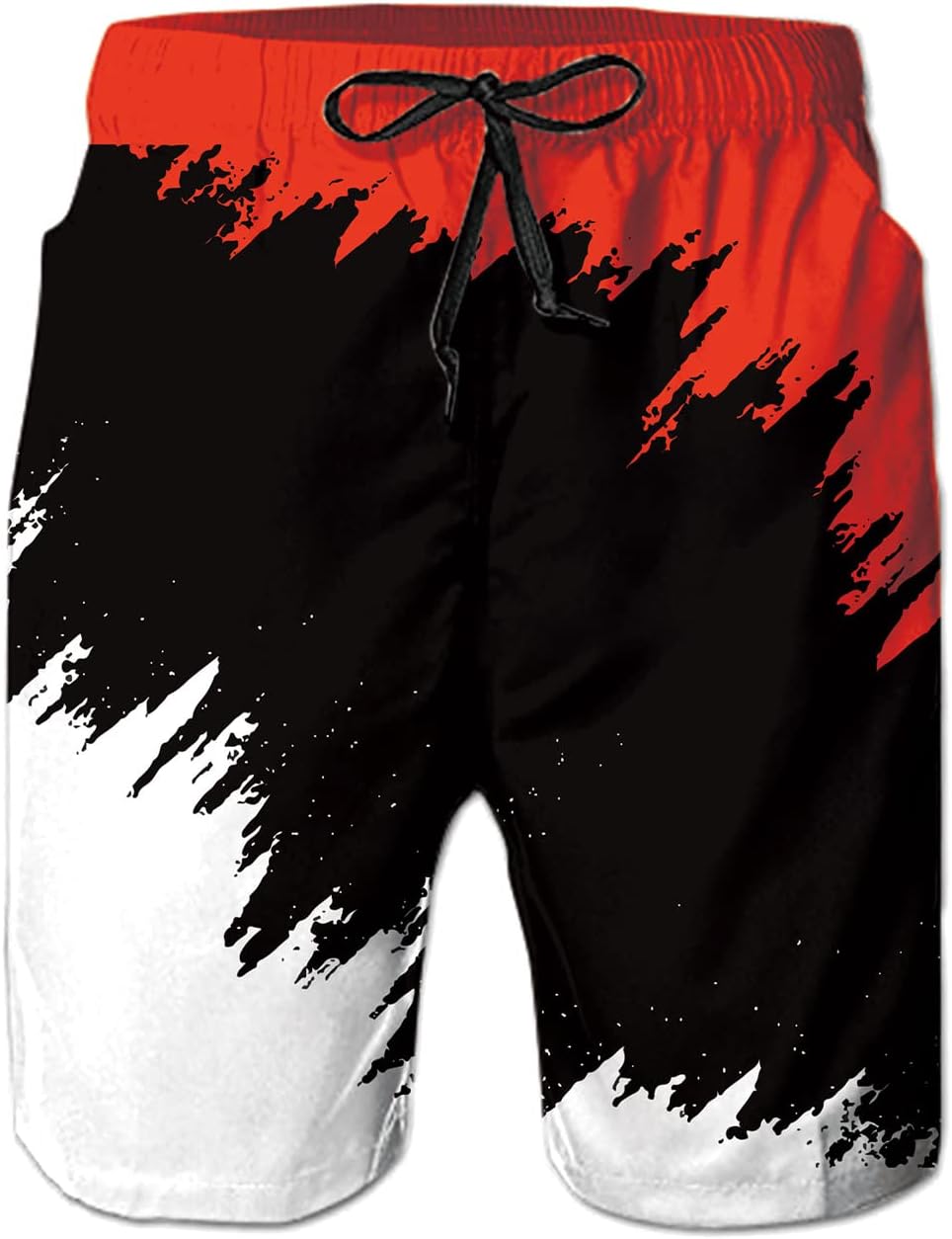 Herren Badehose schnelltrocknend Boardshorts Badeanzug mit Taschen Netzfutter - Bild 53 von 85