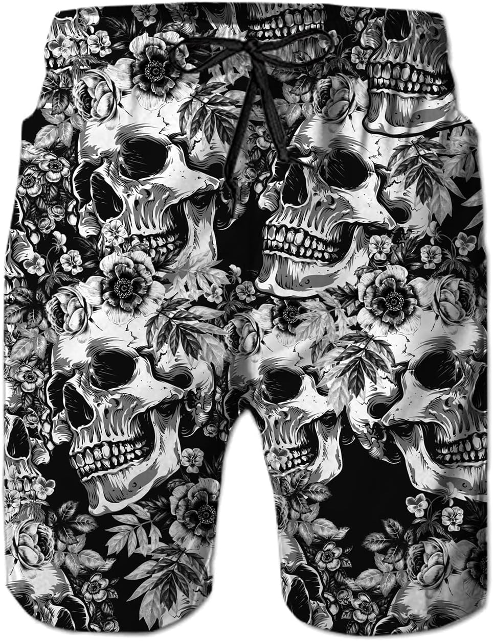 Herren Badehose schnelltrocknend Boardshorts Badeanzug mit Taschen Netzfutter - Bild 82 von 85