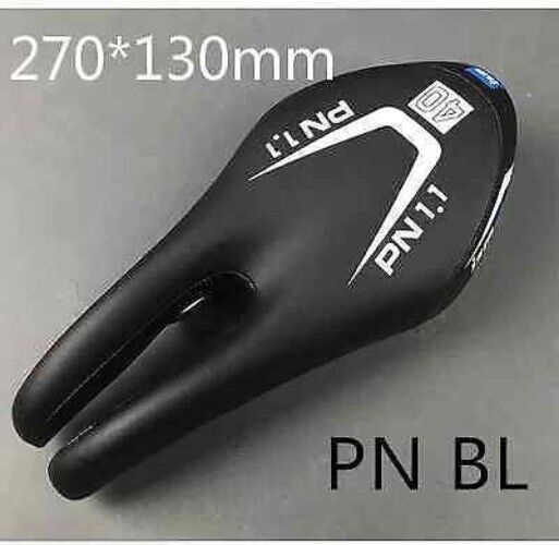 Sella bici da strada triathlon naso corto sella bici imitazione pelle sedile posteriore tappetino - Foto 24 di 24