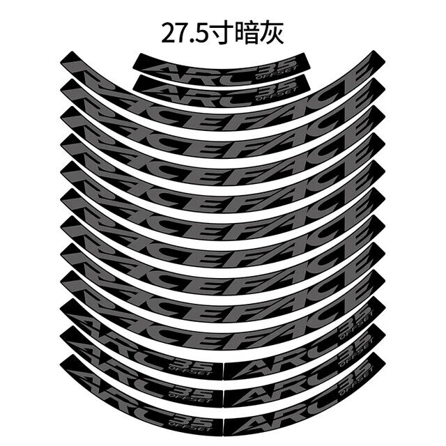 MTB Rim Stickers Bike Wheel Set Decal Rim Decal Bicycle Accessories Decorative - Picture 33 of 34