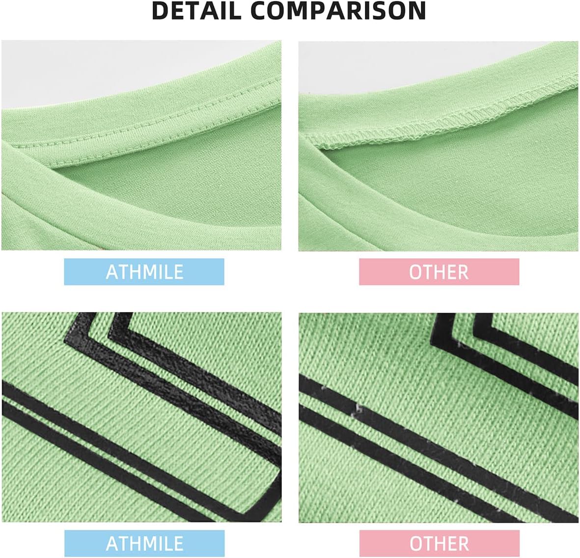 Womens Oversized Crewneck T-Shirts Loose Fit Short Sleeve Casual Tops for Summer - Picture 90 of 153