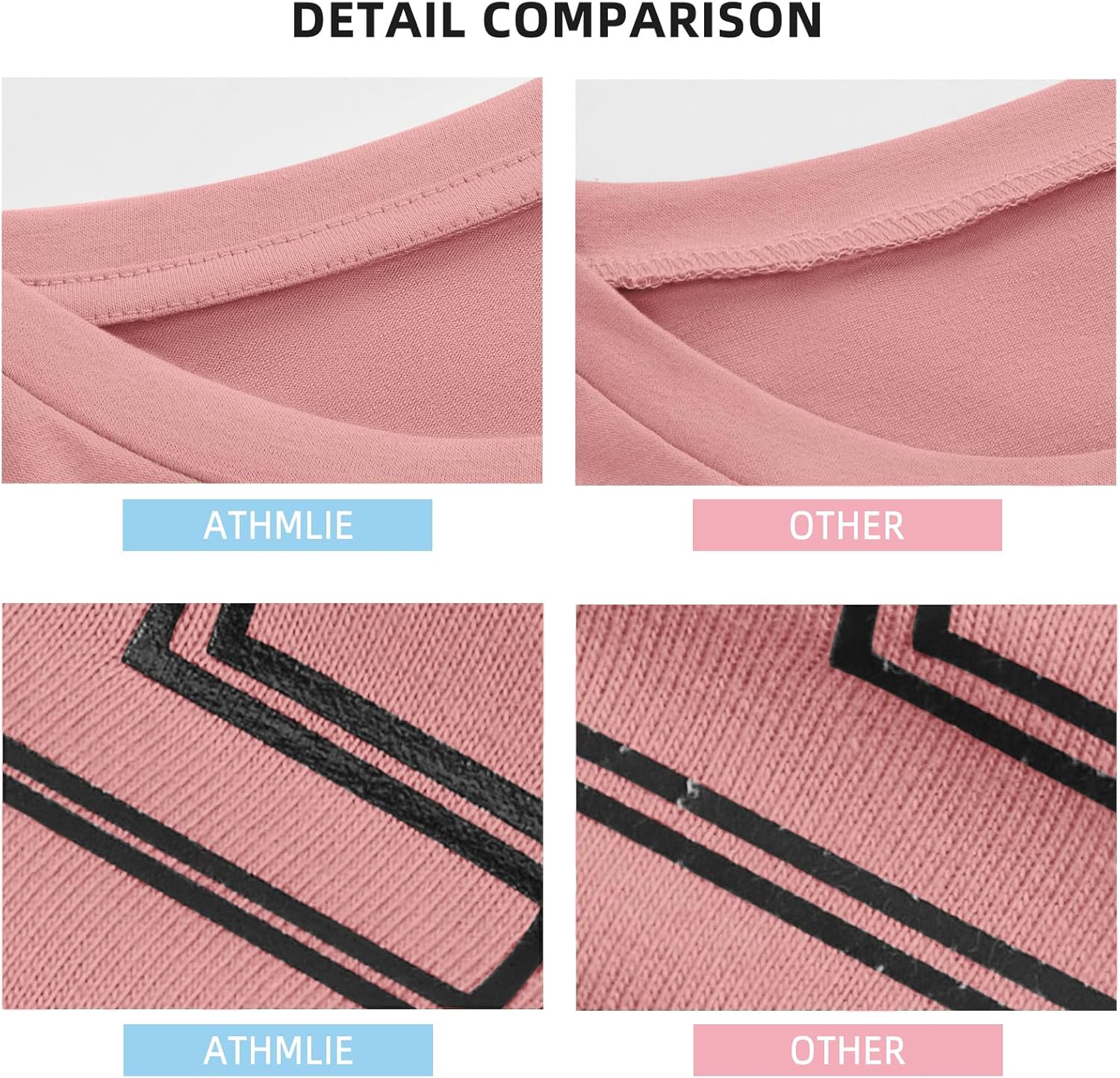 Womens Oversized Crewneck T-Shirts Loose Fit Short Sleeve Casual Tops for Summer - Picture 136 of 153