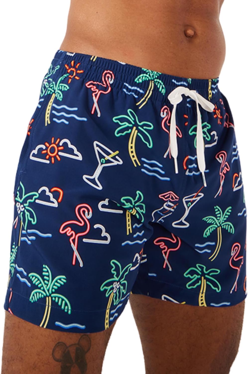 Men’s 4-Way Stretch Swim Trunks Quick Dry Beach Shorts 5.5″ Inseam Mesh Liner - Picture 20 of 37