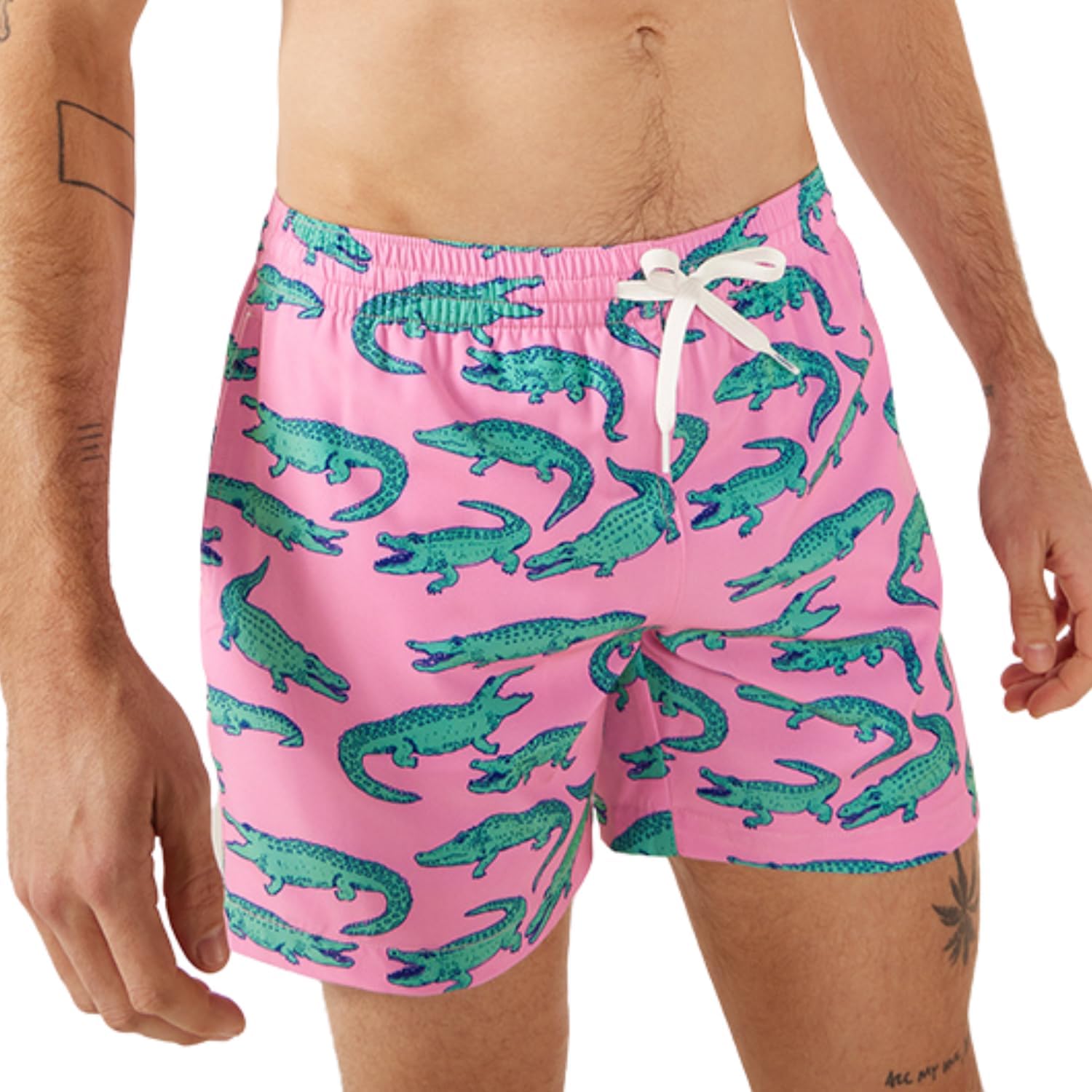 Men’s 4-Way Stretch Swim Trunks Quick Dry Beach Shorts 5.5″ Inseam Mesh Liner - Picture 30 of 37