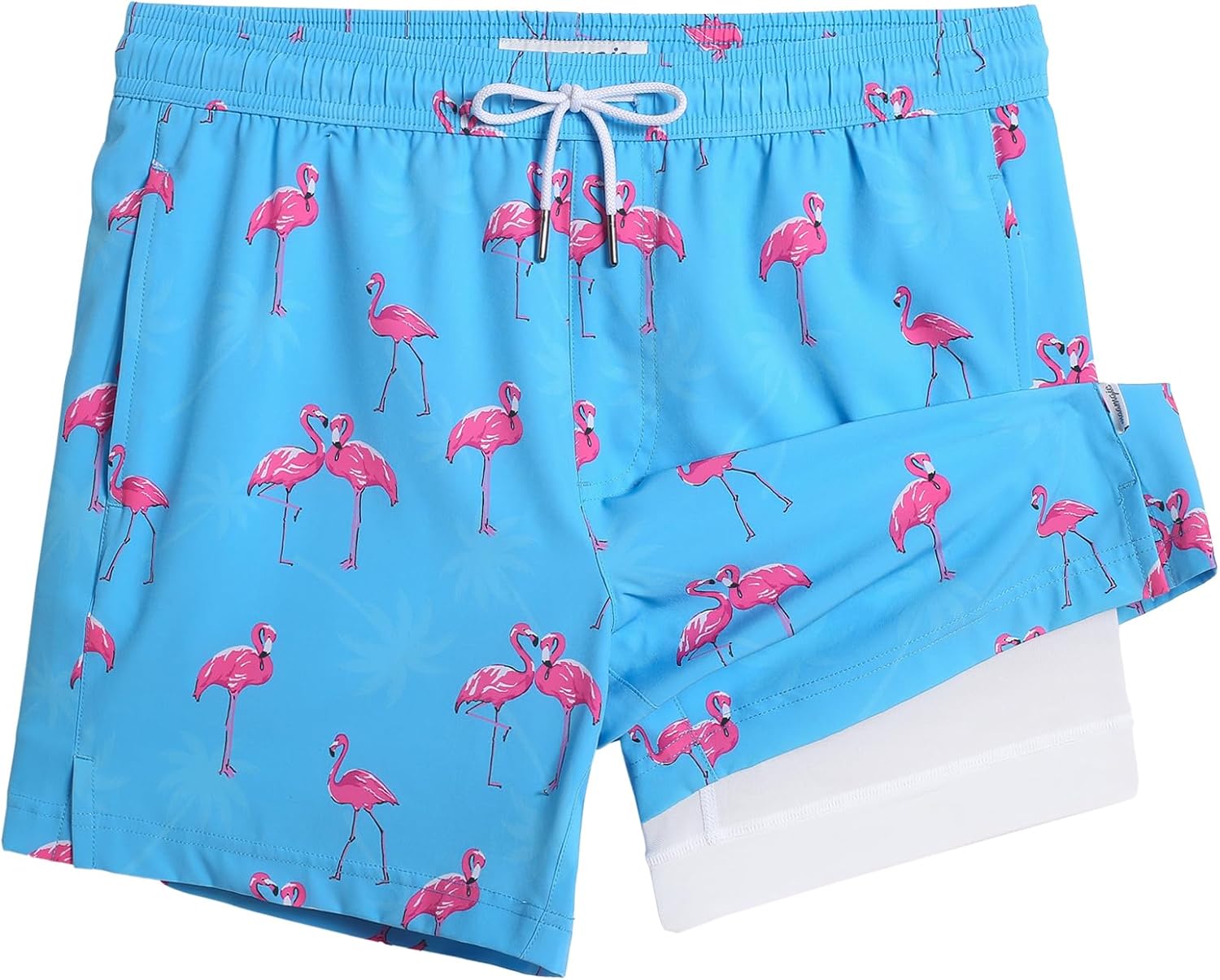 Herren Stretch Badeshorts Kompressionsfutter Badehose für Strandmode - Bild 26 von 48