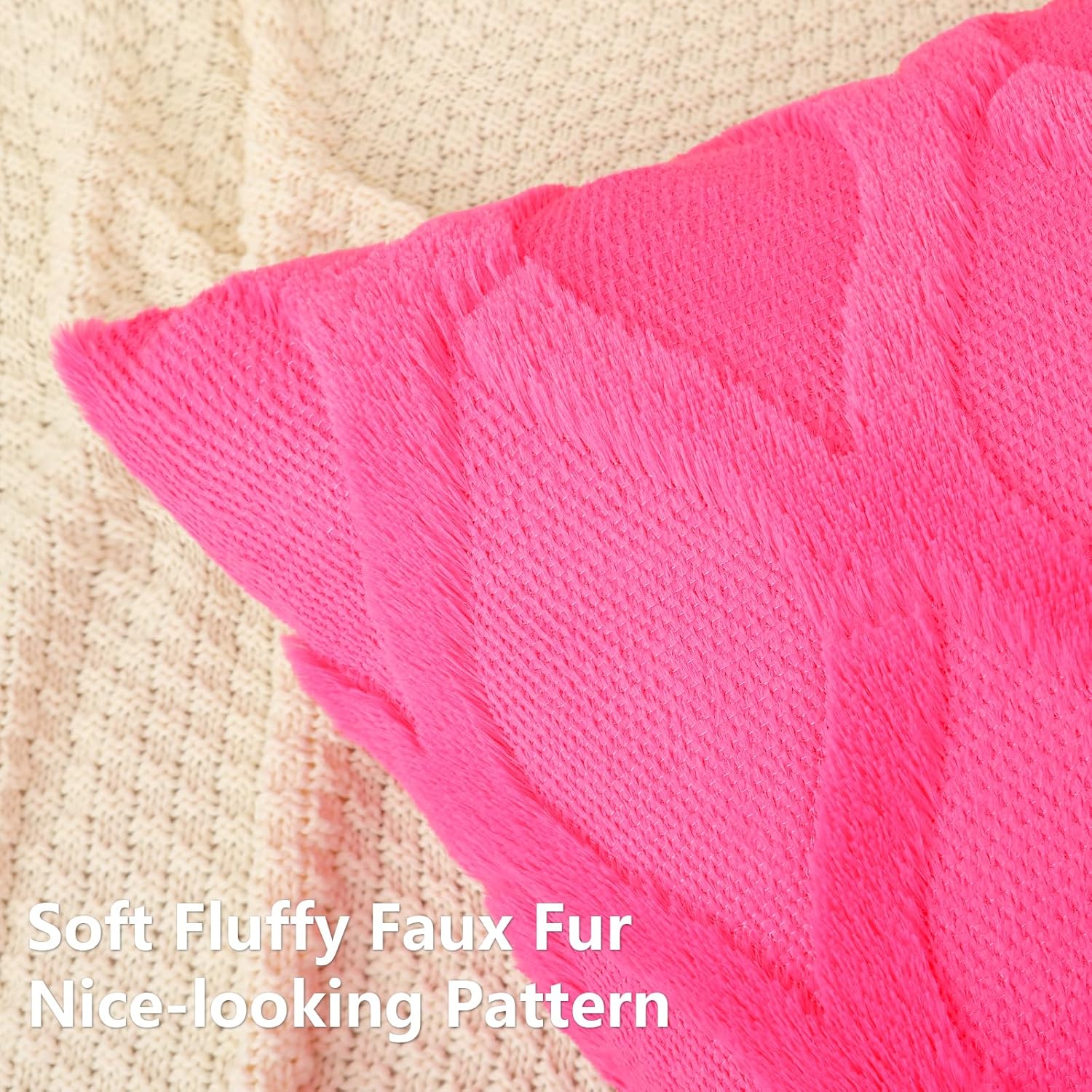 Throw Pillow Covers 2 PCS, Soft Plush Faux Fur Decorative Pillowcases for Sofa - Picture 33 of 138