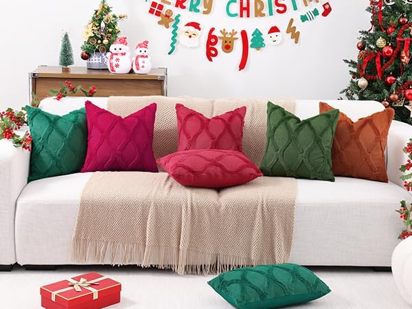 Throw Pillow Covers 2 PCS, Soft Plush Faux Fur Decorative Pillowcases for Sofa - Picture 51 of 138
