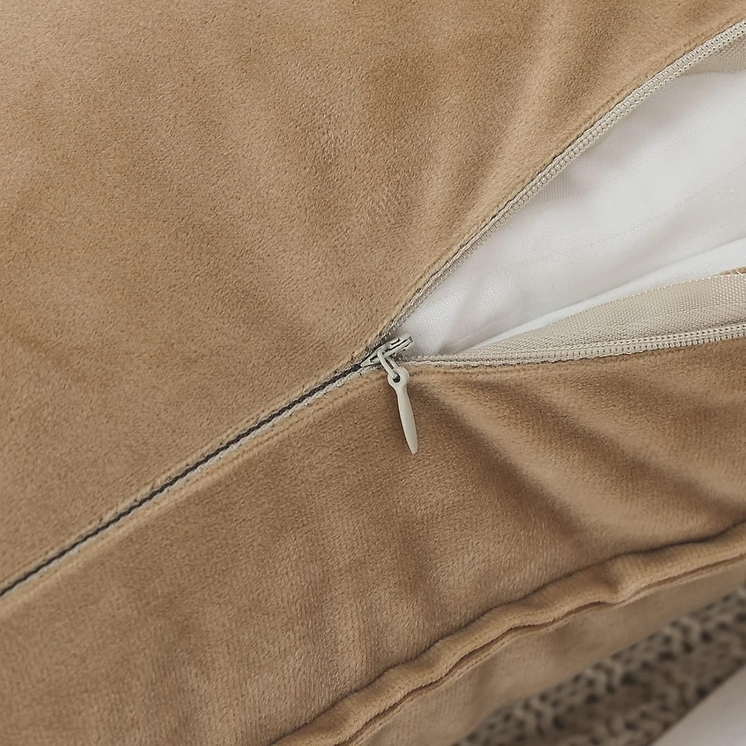 Dekokissenbezüge 2er Pack weiche dekorative quadratische Kissenbezüge für Couch - Bild 76 von 102