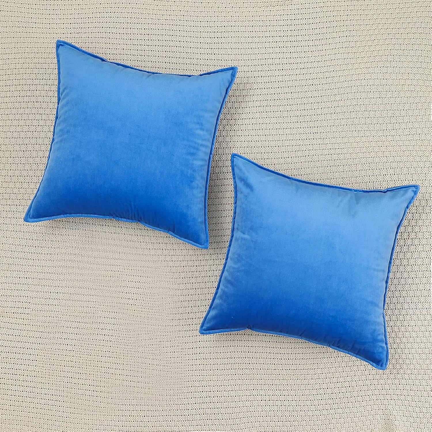 Dekokissenbezüge 2er Pack weiche dekorative quadratische Kissenbezüge für Couch - Bild 85 von 102