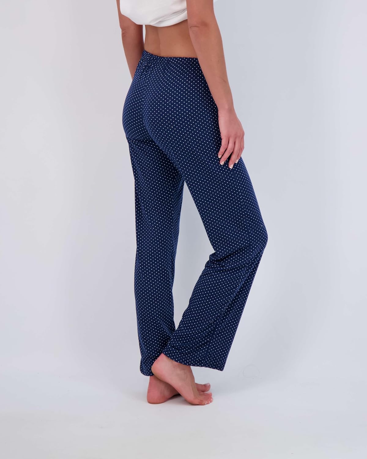 3 Pack: Women’s Ultra-Soft Comfy Pajama Lounge Pants Sleepwear - Picture 45 of 84