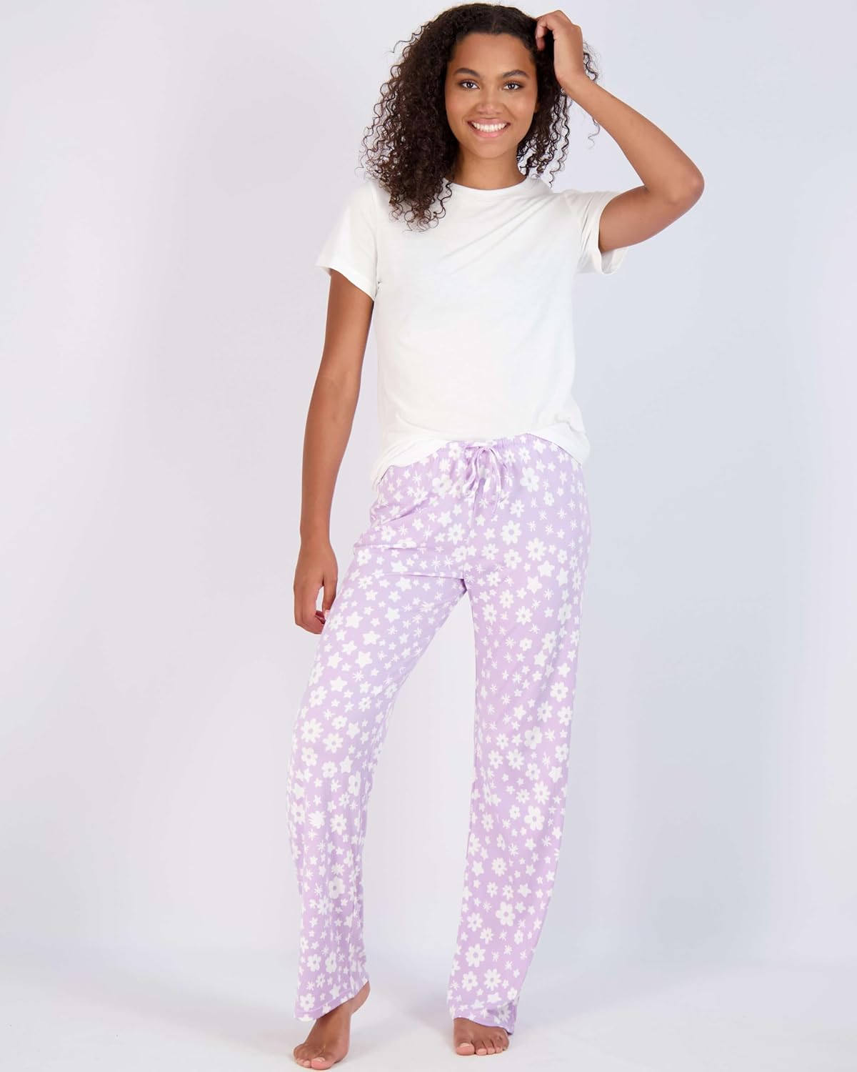 3 Pack: Women’s Ultra-Soft Comfy Pajama Lounge Pants Sleepwear - Picture 53 of 84