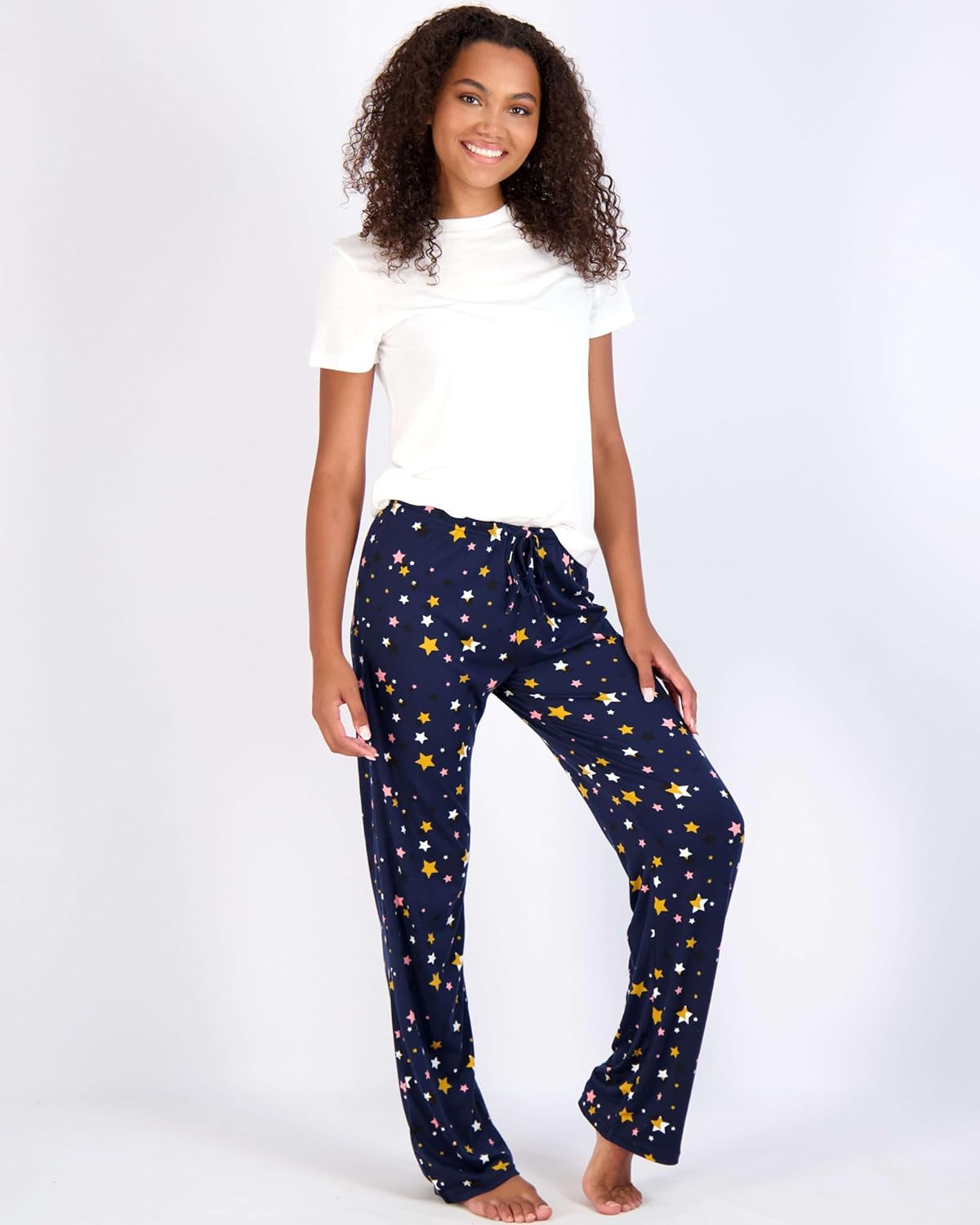 3 Pack: Women’s Ultra-Soft Comfy Pajama Lounge Pants Sleepwear - Picture 72 of 84
