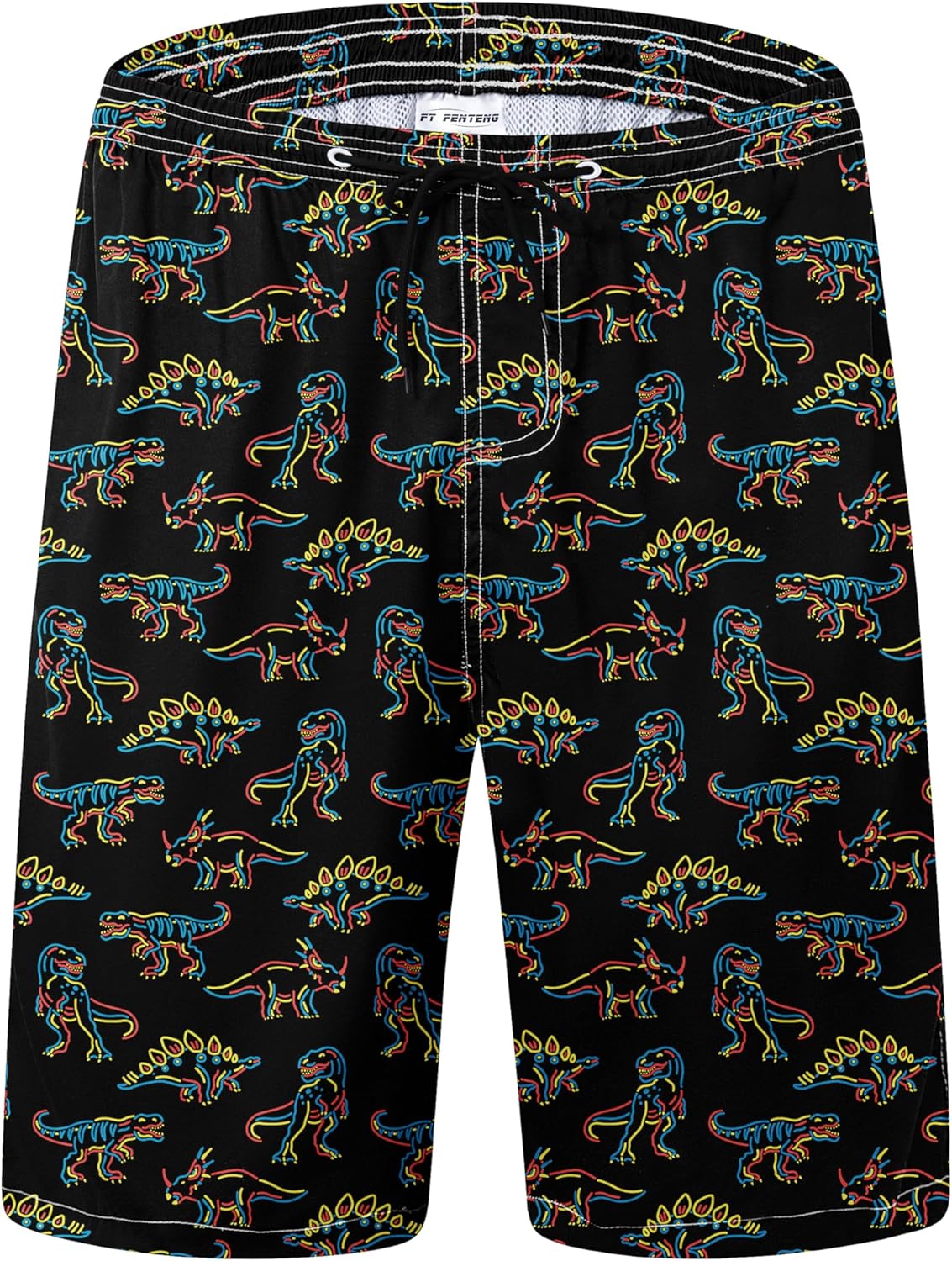 Herren Badehose schnelltrocknend Boardshorts mit Netzfutter Strandshorts Bademode - Bild 108 von 186