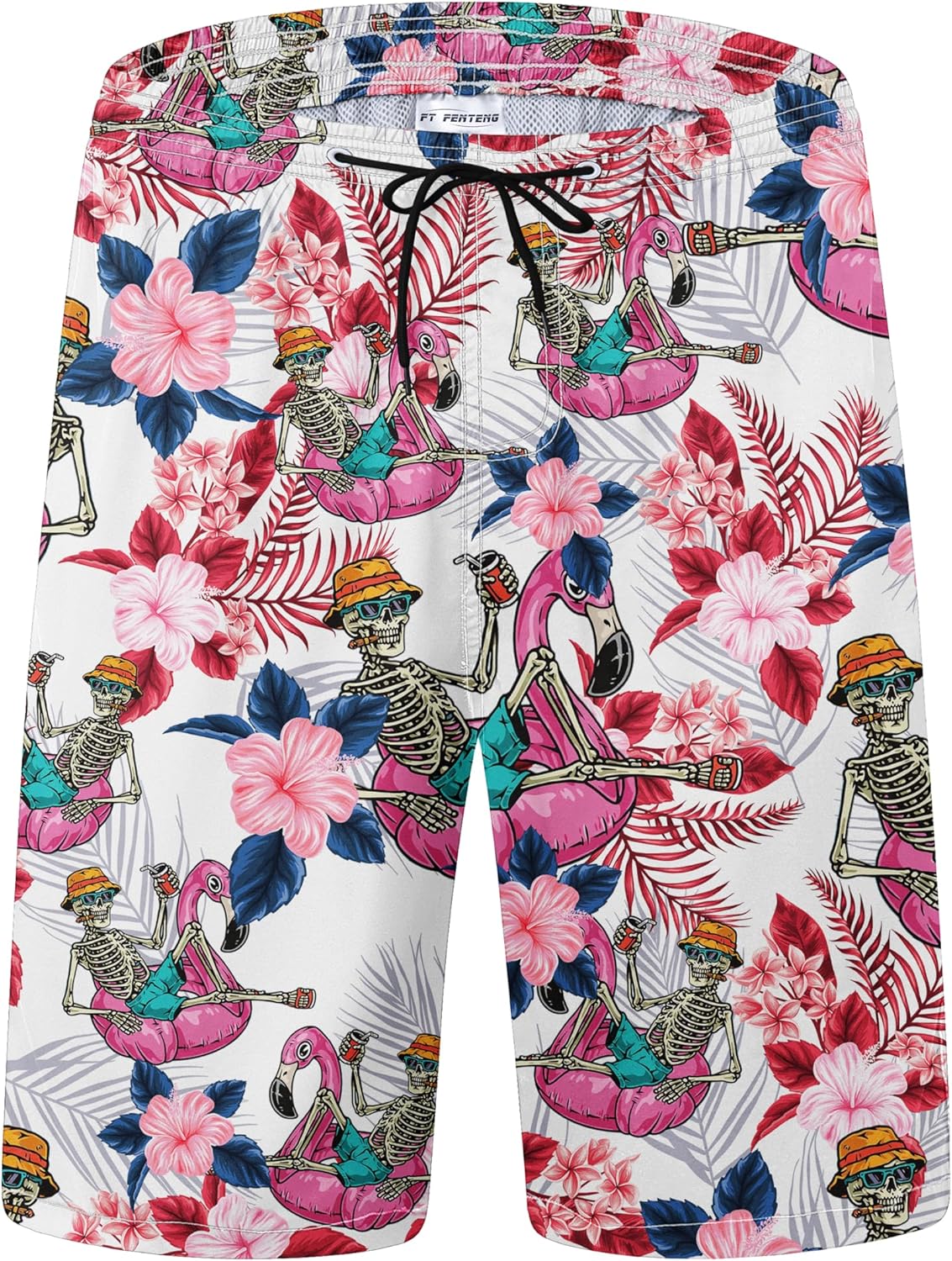 Herren Badehose schnelltrocknend Boardshorts mit Netzfutter Strandshorts Bademode - Bild 123 von 186