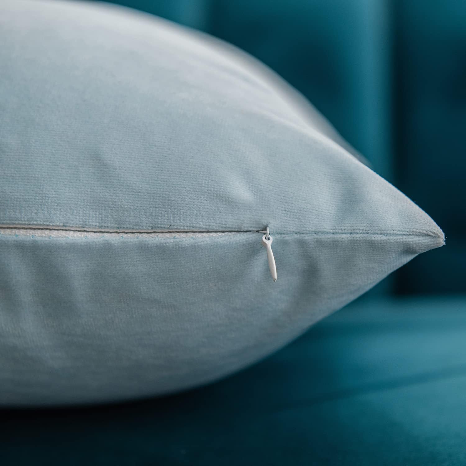 Fundas de almohada 2 piezas acogedoras fundas de almohada decorativas de terciopelo suave para decoración del hogar - Imagen 26 de 271