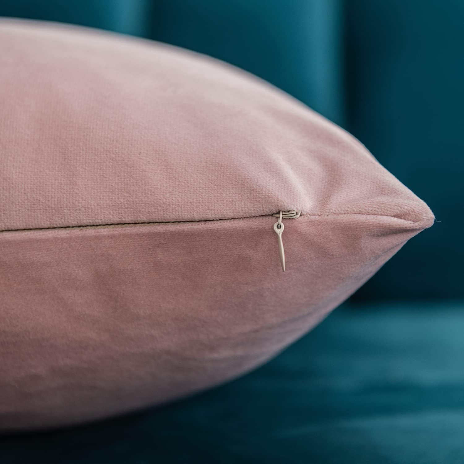 Fundas de almohada 2 piezas acogedoras fundas de almohada decorativas de terciopelo suave para decoración del hogar - Imagen 48 de 271