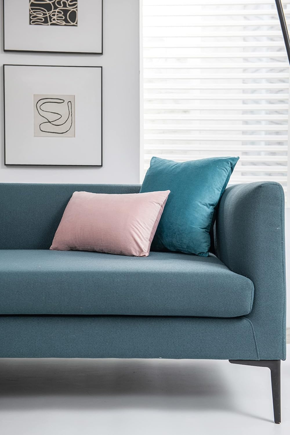 Fundas de almohada 2 piezas acogedoras fundas de almohada decorativas de terciopelo suave para decoración del hogar - Imagen 54 de 271