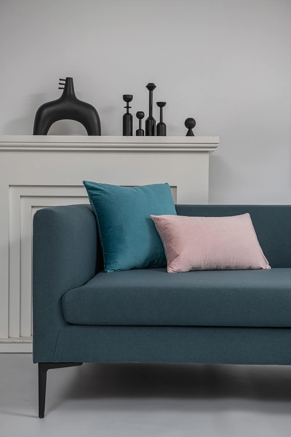 Fundas de almohada 2 piezas acogedoras fundas de almohada decorativas de terciopelo suave para decoración del hogar - Imagen 55 de 271