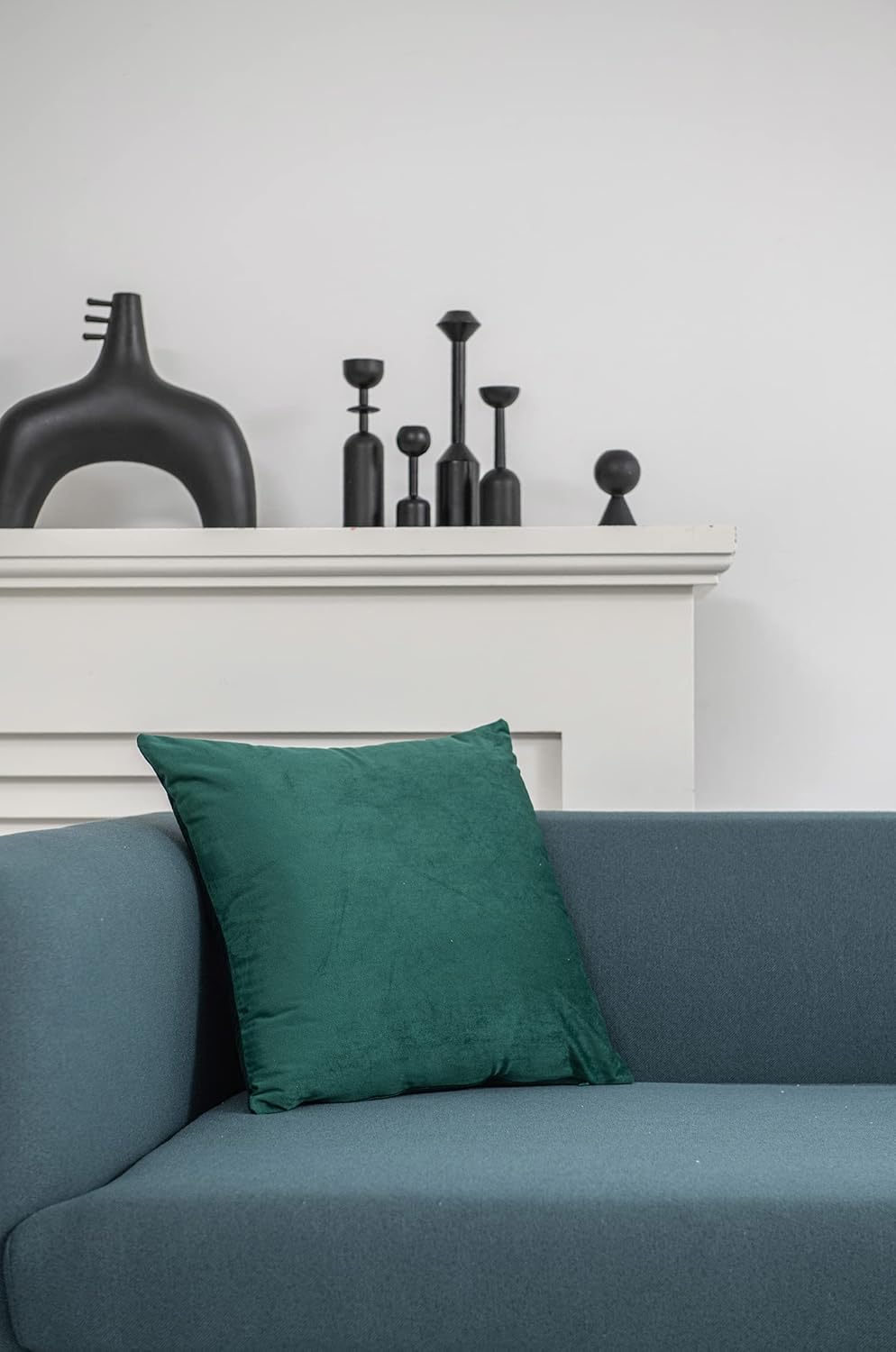 Fundas de almohada 2 piezas acogedoras fundas de almohada decorativas de terciopelo suave para decoración del hogar - Imagen 60 de 271