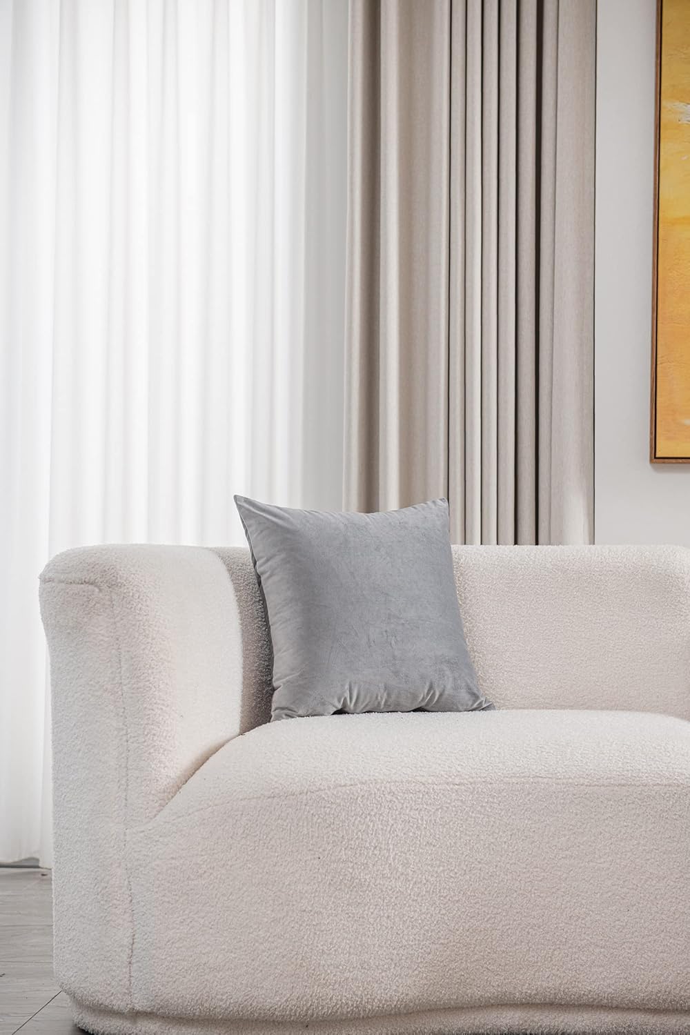 Fundas de almohada 2 piezas acogedoras fundas de almohada decorativas de terciopelo suave para decoración del hogar - Imagen 72 de 271