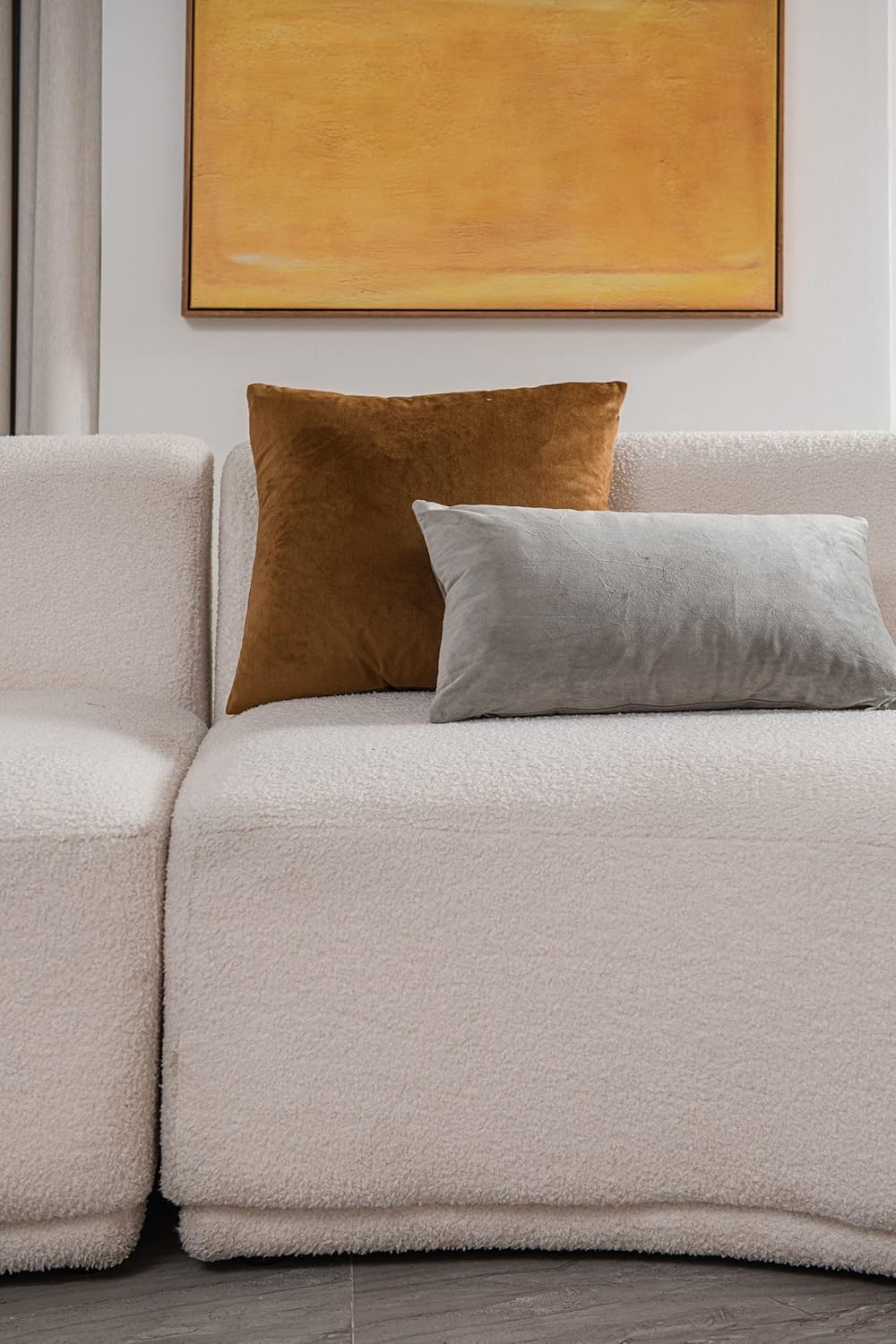 Fundas de almohada 2 piezas acogedoras fundas de almohada decorativas de terciopelo suave para decoración del hogar - Imagen 78 de 271