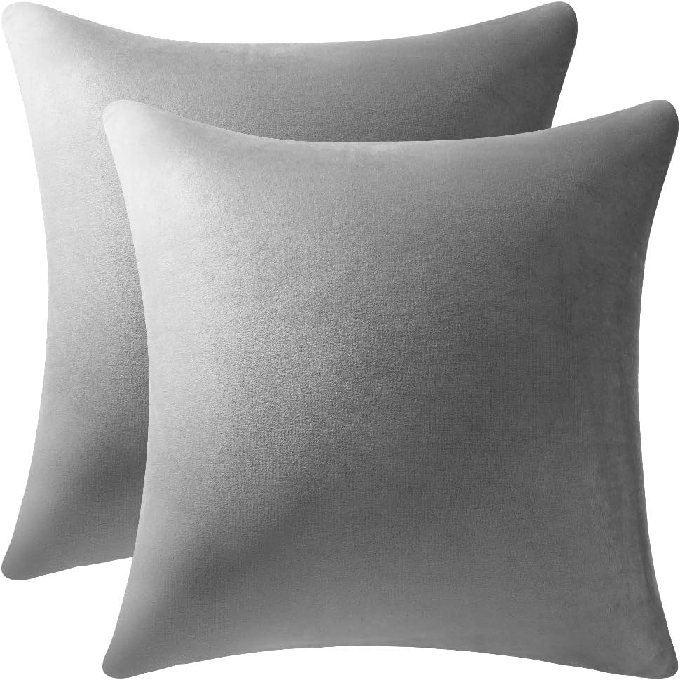 Fundas de almohada 2 piezas acogedoras fundas de almohada decorativas de terciopelo suave para decoración del hogar - Imagen 81 de 271
