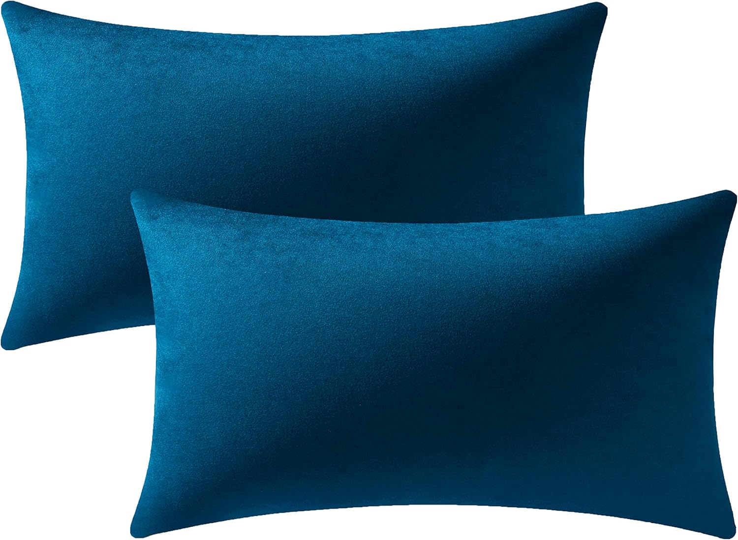 Fundas de almohada 2 piezas acogedoras fundas de almohada decorativas de terciopelo suave para decoración del hogar - Imagen 88 de 271