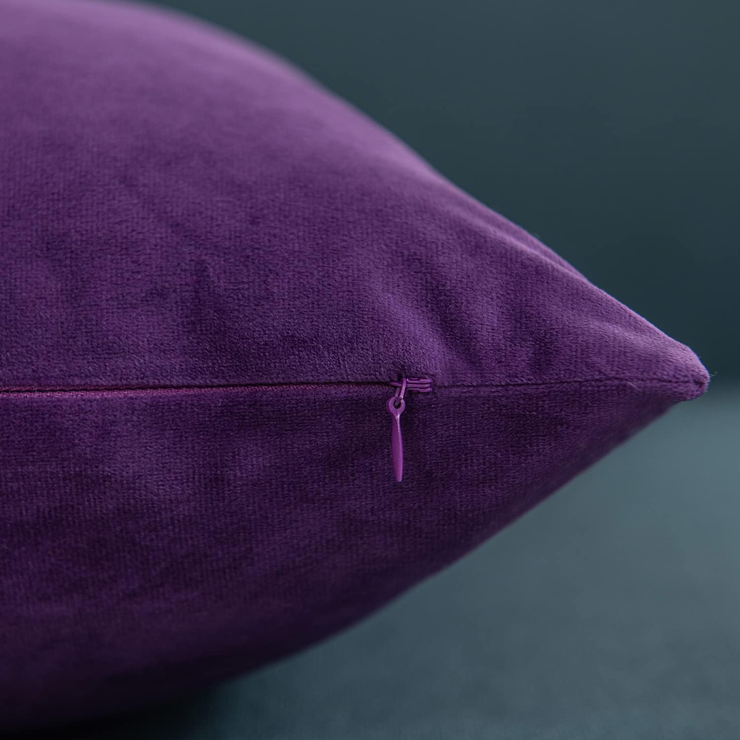 Fundas de almohada 2 piezas acogedoras fundas de almohada decorativas de terciopelo suave para decoración del hogar - Imagen 100 de 271