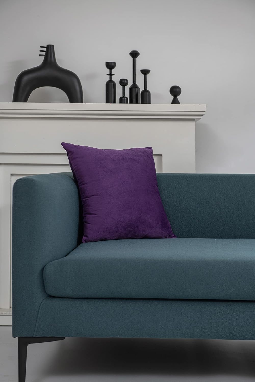 Fundas de almohada 2 piezas acogedoras fundas de almohada decorativas de terciopelo suave para decoración del hogar - Imagen 107 de 271