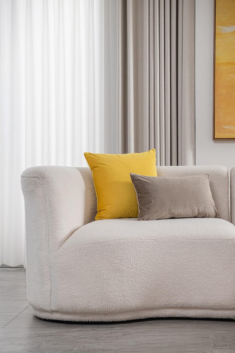 Fundas de almohada 2 piezas acogedoras fundas de almohada decorativas de terciopelo suave para decoración del hogar - Imagen 130 de 271