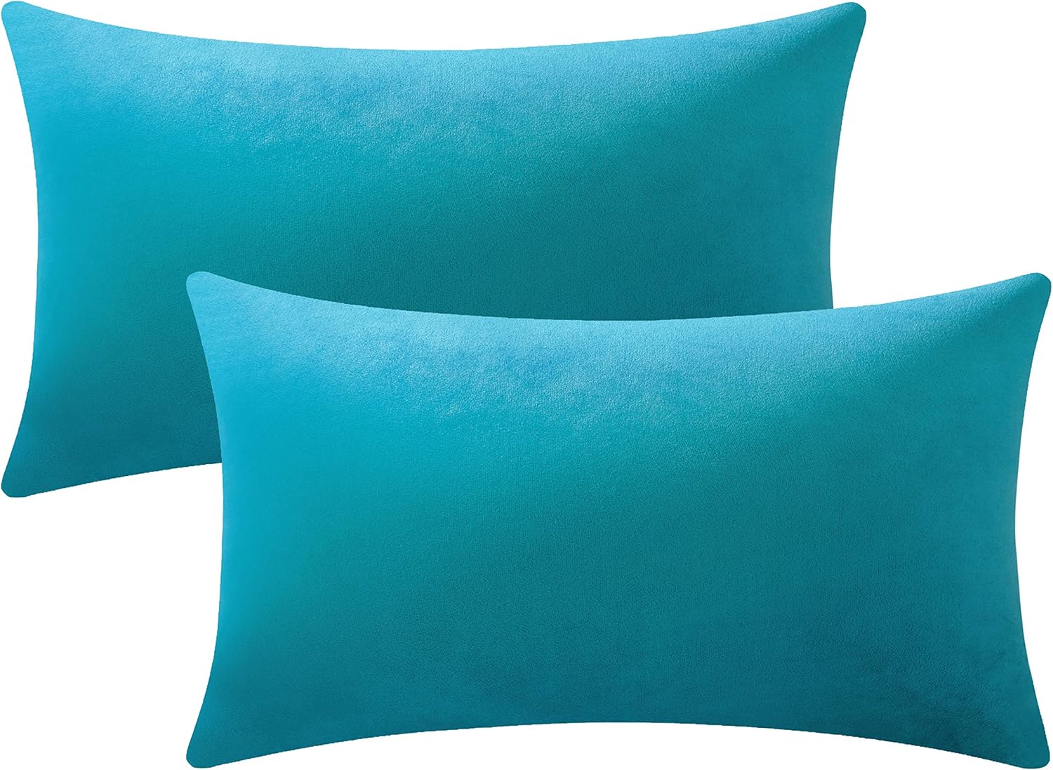 Fundas de almohada 2 piezas acogedoras fundas de almohada decorativas de terciopelo suave para decoración del hogar - Imagen 152 de 271
