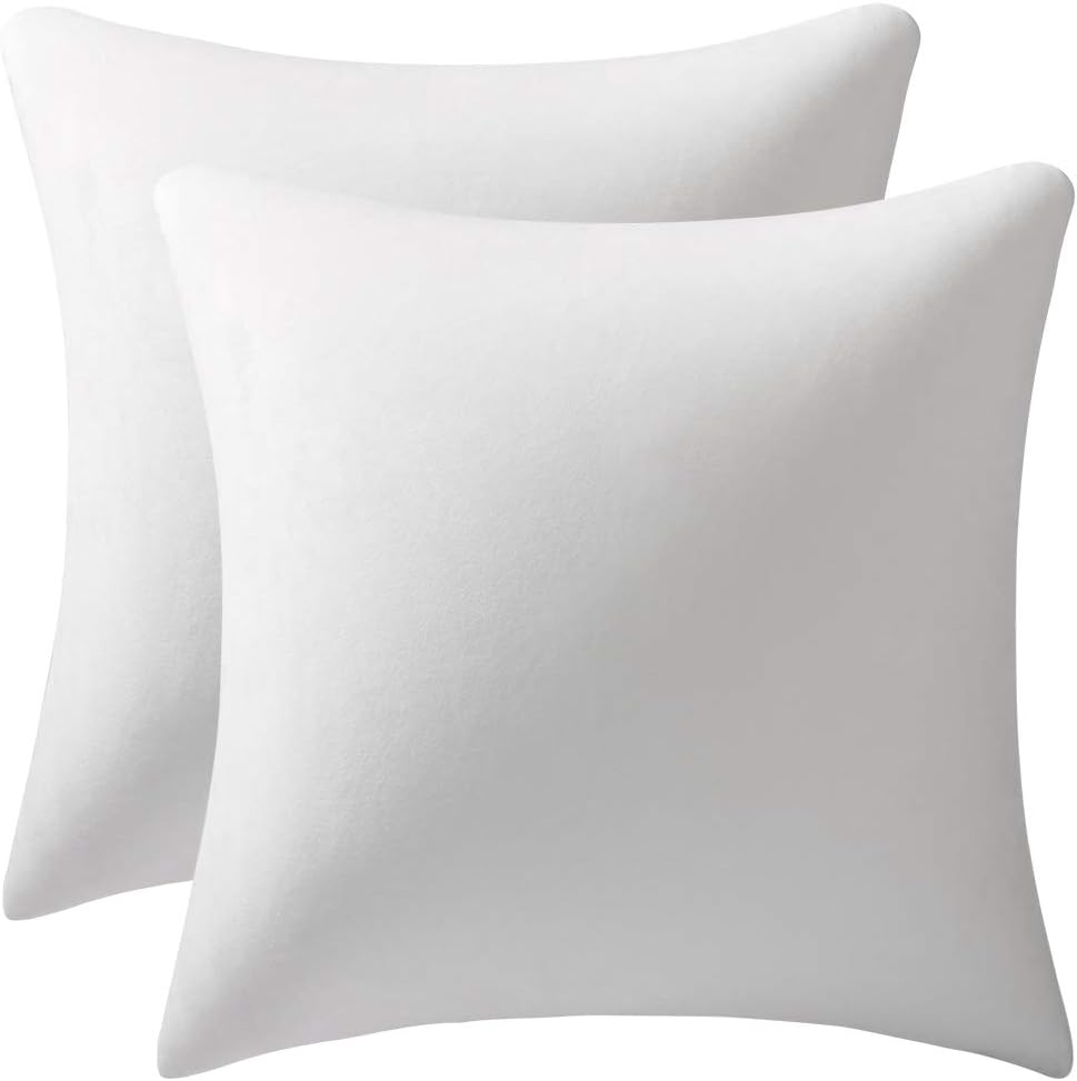 Fundas de almohada 2 piezas acogedoras fundas de almohada decorativas de terciopelo suave para decoración del hogar - Imagen 156 de 271