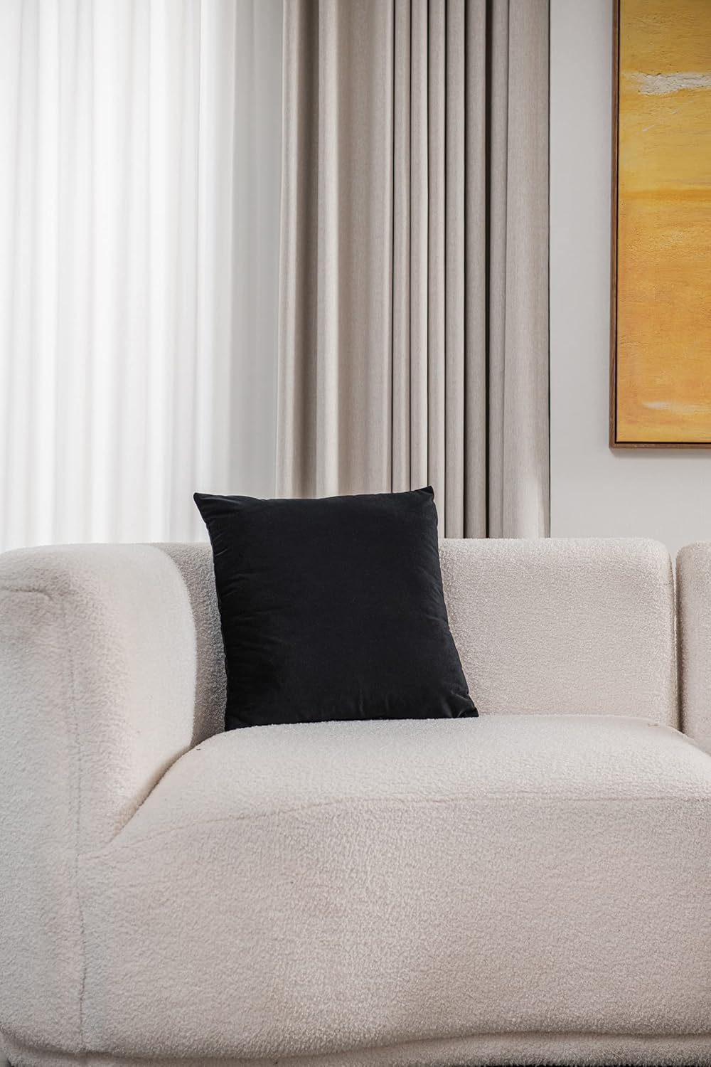Fundas de almohada 2 piezas acogedoras fundas de almohada decorativas de terciopelo suave para decoración del hogar - Imagen 170 de 271